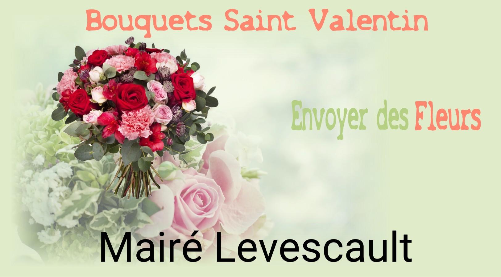 Roses de Saint-Valentin livrées à Mairé-Levescault